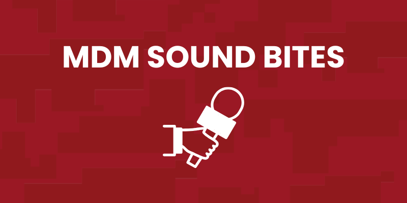 MDM Home Page Blocks