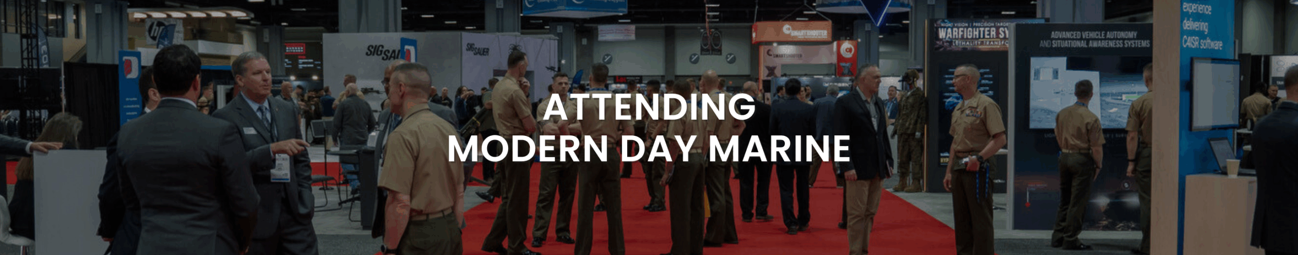 Modern Day Marine Military Exposition logo